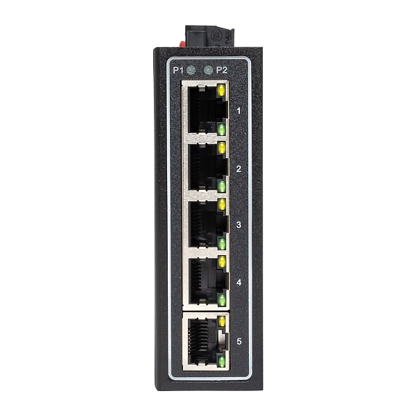 Промышленный неуправляемый коммутатор U-5T, 5 портов 10/100Base-T(X) RJ45, монтаж на динрейку TSX EKF