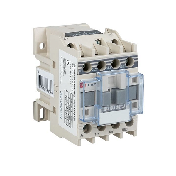 Контактор КМЭ-1 12А 1NO 400В AC EKF
