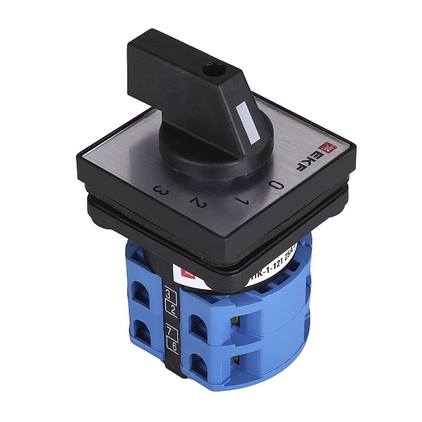 Переключатель кулачковый ПК-1-121 25А 1P «0-1-2-3» IP65 EKF