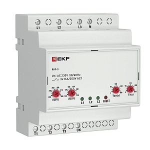 Реле выбора фаз RVF-3 EKF