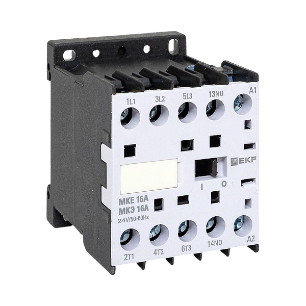 Миниконтактор МКЭ 16А 24В 1NO EKF PROxima
