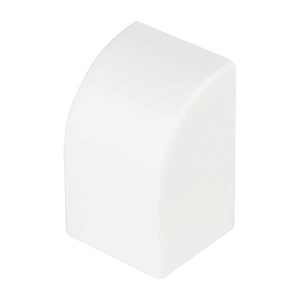 Заглушка (25x25) (4 шт) белая EKF-Plast 