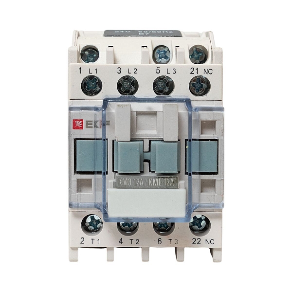 Контактор КМЭ-1 12А 1NC 24В AC EKF