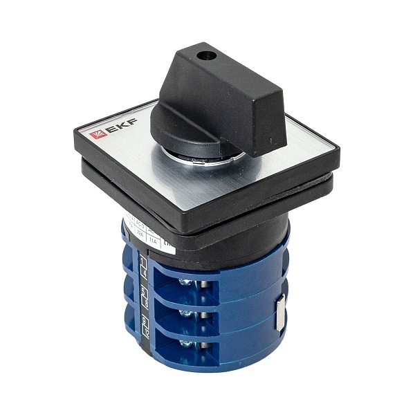 Переключатель кулачковый ПК-1-102 32А 2P «0-1-2-3» IP65 EKF