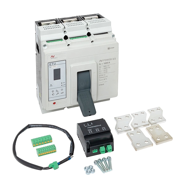 Выключатель автоматический в литом корпусе AV-POWER-5/3 1600А 70кА ETU6.0 EKF