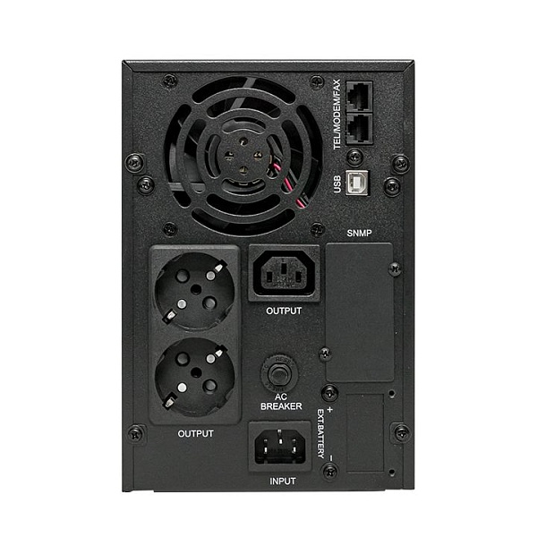 Источник Бесперебойного Питания Линейно-интерактивный E-Power PSW 600 1000 ВА,800 Вт напольный, c АКБ 2x12В_7 Ач,USB,RJ45,1хСE13,2xSchuko