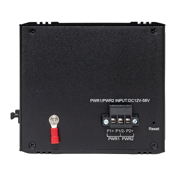 Промышленный неуправляемый коммутатор U-2GX/SFP-16GT, 2 порта 1000Base-X SFP, 16 портов 10/100/1000Base-T(X) RJ45, монтаж на динрейку TSX EKF