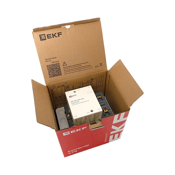Контактор КТЭ-1 115А 1NO 230В AC EKF