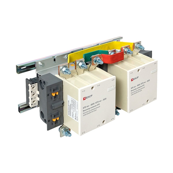 Контактор реверсивный КТЭ-1 225А 2NO 230В AC EKF
