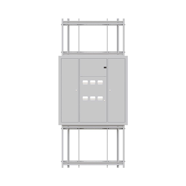 Устройство этажное распределительное встроенное типа УЭРВ 2 кв. (1300x1300x150) EKF