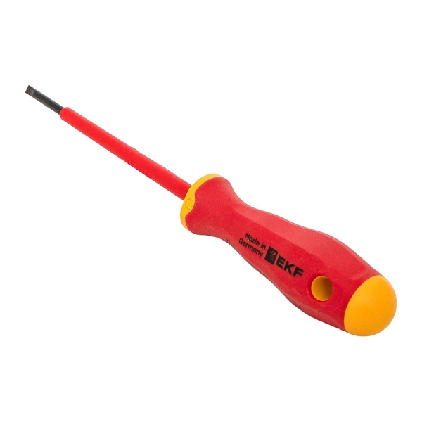 Отвертка Professional SL2.5x0.4 мм VDE 1000В EKF