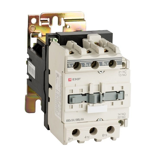 Контактор КМЭп-5 50А 1NO+1NC 220В DC EKF