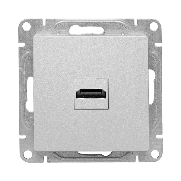 Механизм розетки HDMI, алюминий Эпика EKF