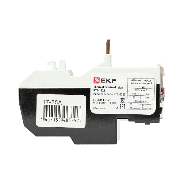 Реле тепловое РТЭ-1322 17-25А EKF