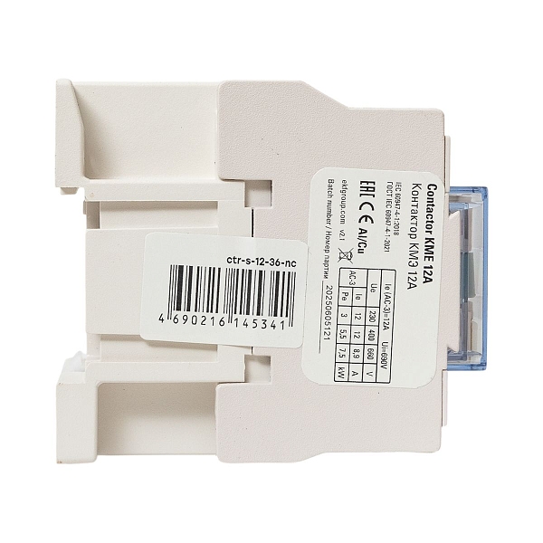 Контактор КМЭ-1 12А 1NC 36В AC EKF