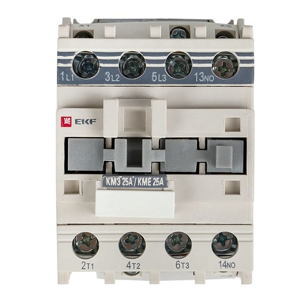 Контактор КМЭ-2 25А 1NO 230В AC EKF