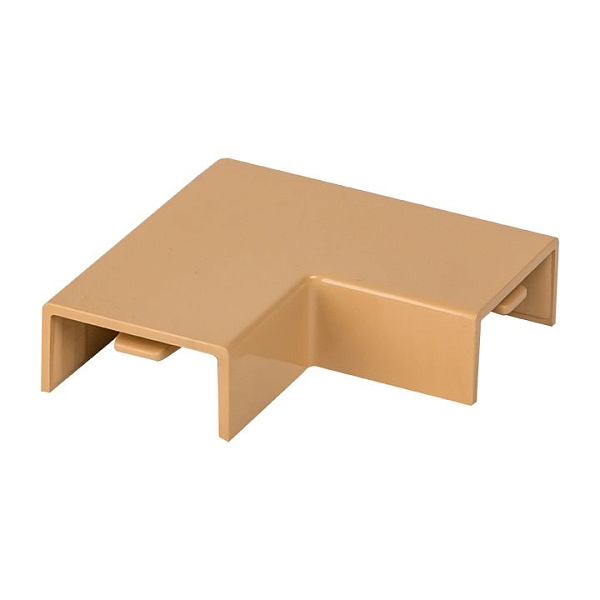 Поворот 90 гр. (20x10) (4 шт) светлое дерево EKF-Plast 