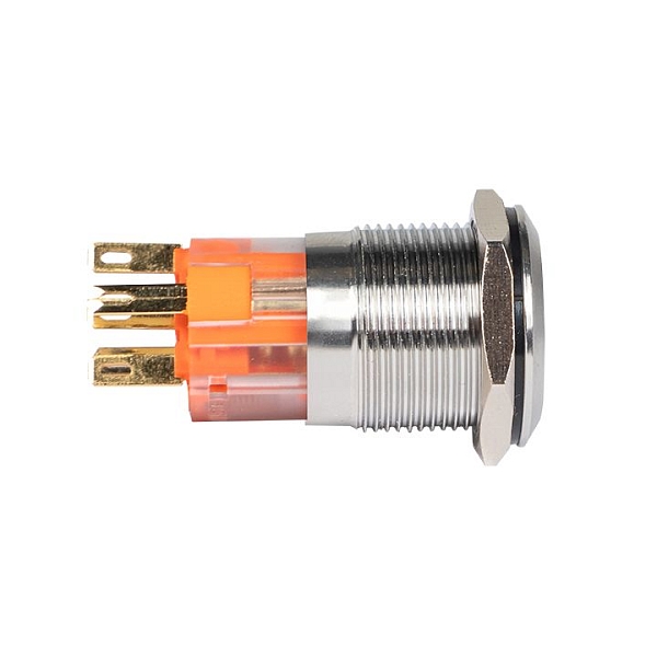 Кнопка S-Pro67 19 мм с фикс. с синей подсв. 24В EKF PROxima