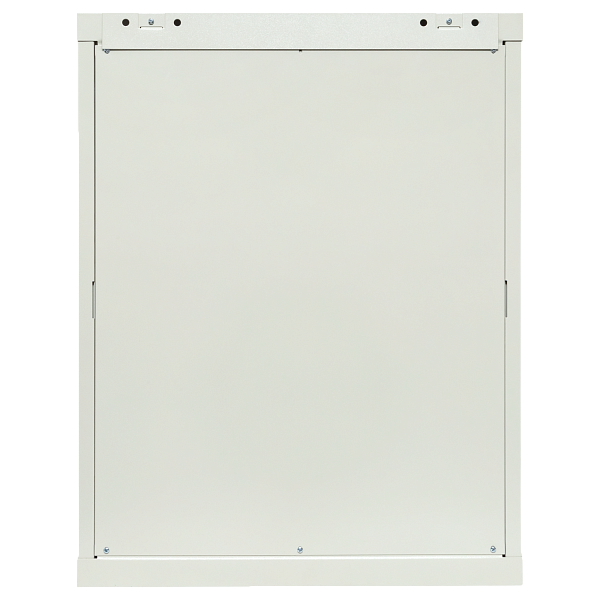 Шкаф настенный 19" TERACOM PRO 12U 600x450 мм дверь стеклянная с замком-ручкой серый