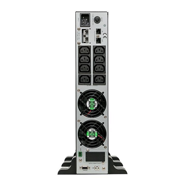 Источник Бесперебойного Питания двойного преобразования E-Power SW900pro-RTB 3000 ВА / 2700 , для монтажа в стойку, c АКБ 8x12В_7 Ач,8 хС13,EPO,RS232, USB, SNMP слот