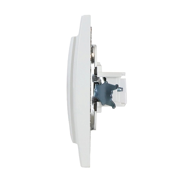 Минск Розетка RJ-45 1-местная СП белая EKF