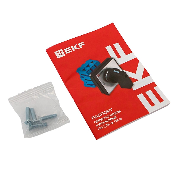 Переключатель кулачковый ПК-2-13 16А 3P «ВКЛ-ВЫКЛ» IP65 EKF