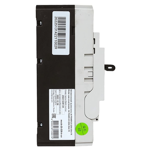 Выключатель автоматический в литом корпусе AV-POWER-2/3 225А 35кА TR EKF