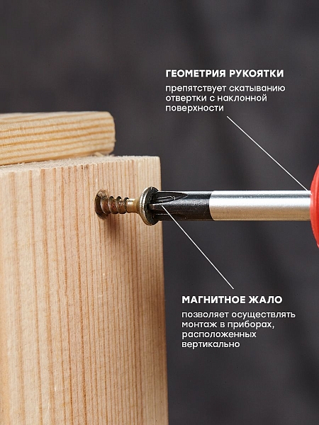 Отвертка Master PH2x38 мм EKF