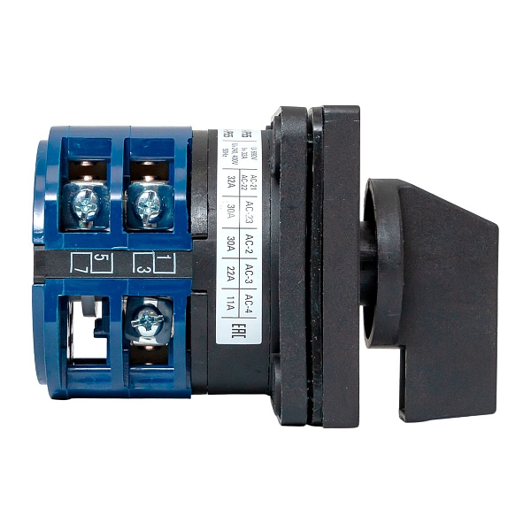 Переключатель кулачковый ПК-1-13 32А 3P «0-1» IP65 EKF