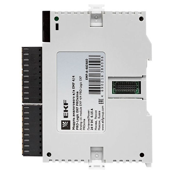Модуль аналогового в/в EMF 4/4 PRO-Logic EKF (с поверкой)