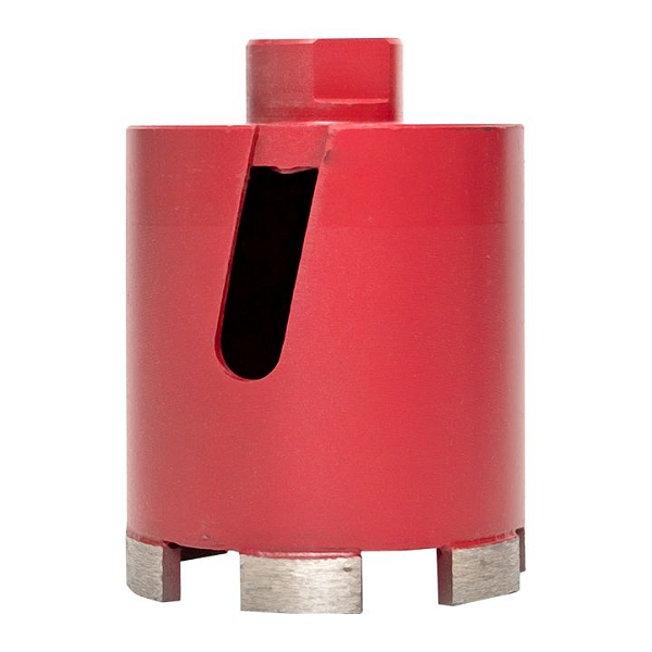 Коронка алмазная для дрелей с микроударом DCH-72MH Micro Hit Laser M16 EKF Professional