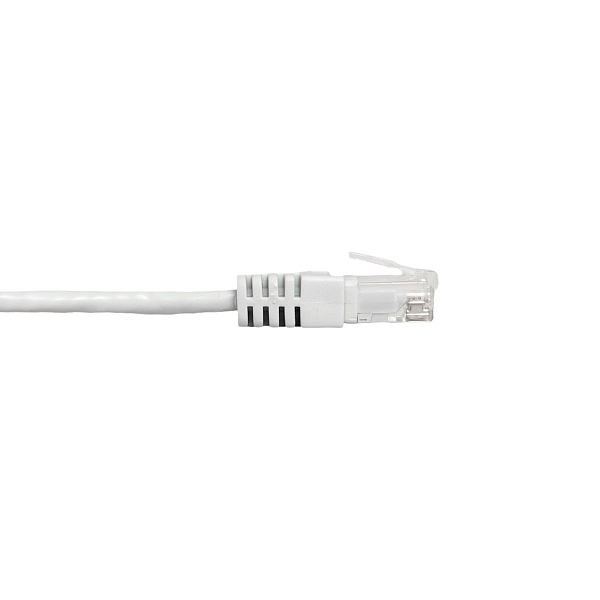 Патч-корд TERACOM Cat.5E (1Гбит/с) неэкранированный UTP оболочка PVC серый (3м)